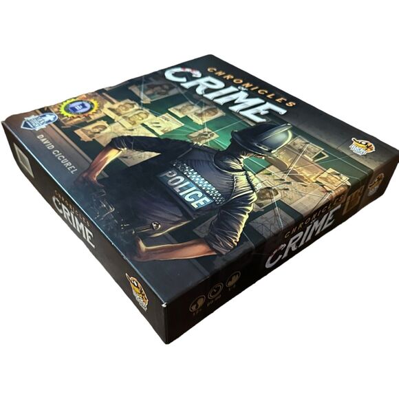 Chronicles Of Crime Board Game Lucky Duck Mystery VR App COMPLETE - Picture 14 of 16